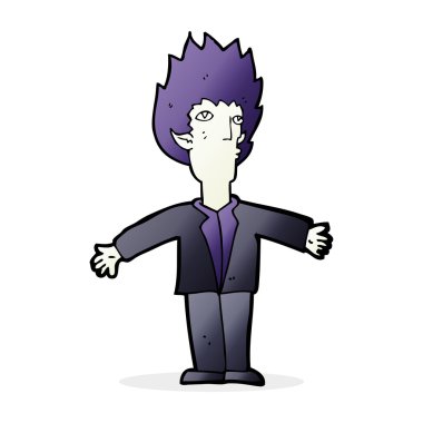 vampir karikatür çizimi