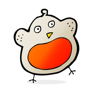 komik karikatür Noel robin