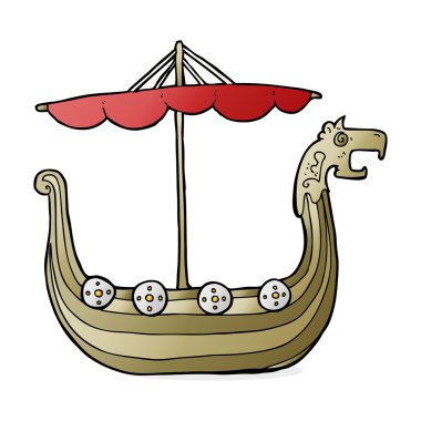 Viking gemisi çizgi film