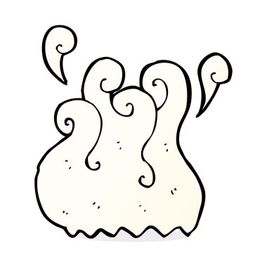 Buhar karikatür öğesi