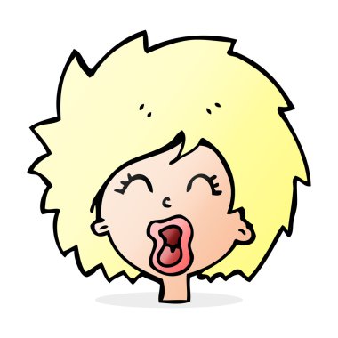 çizgi film kadın çığlığı