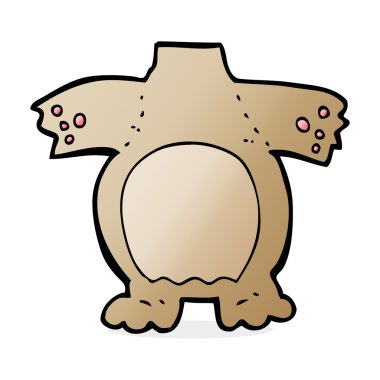 Cartoon ayıcık vücut (mix ve maç karikatür veya kendi fotoğraf ekle