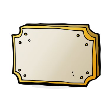 eski işareti karikatür