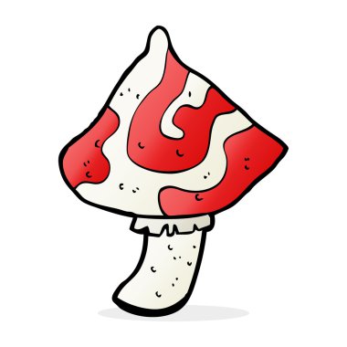 mantarı karikatür çizimi