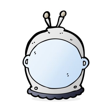 çizgi film uzay kaskı