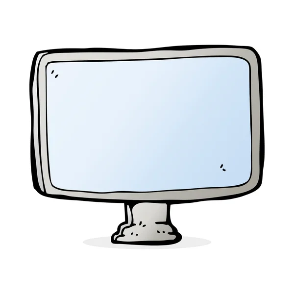 Мультфільм екрану комп'ютера — стоковий вектор