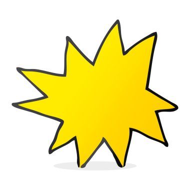 çizgi film patlaması sembolü