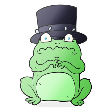 çizgi film zengin kurbağa