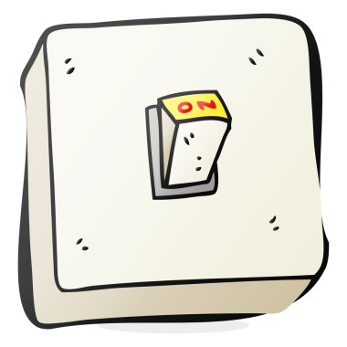 karikatür ışık anahtarı