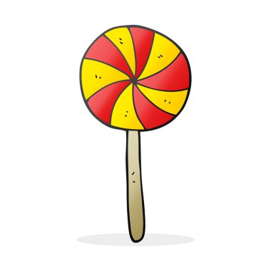 çizgi film candy lolipop