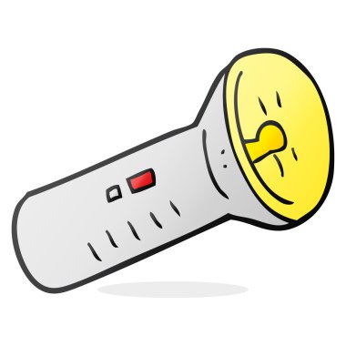 serbest çizilmiş karikatür meşale