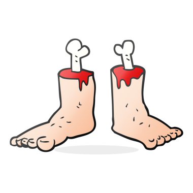 ayakları kesilmiş brüt çizgi film