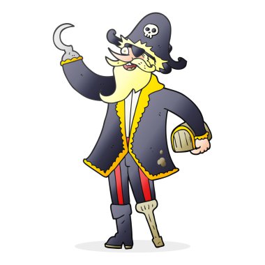 çizgi film korsan Kaptan