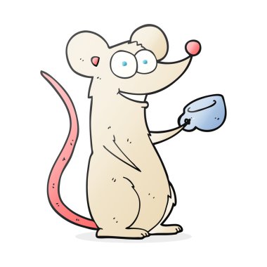 çizgi film fare ile çay