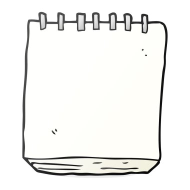 çizgi film Not defteri