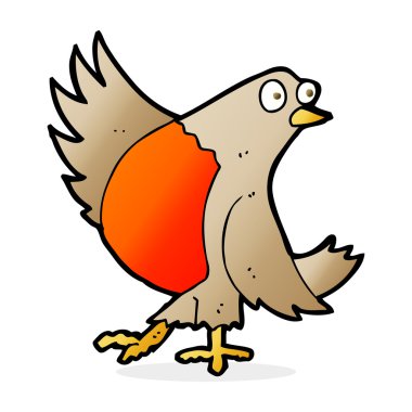 çizgi film dans eden robin