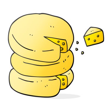 çizgi film peynir tekerlek