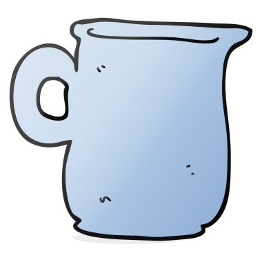 karikatür süt kabı