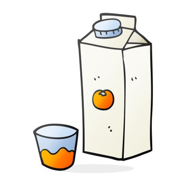 çizgi film portakal suyu