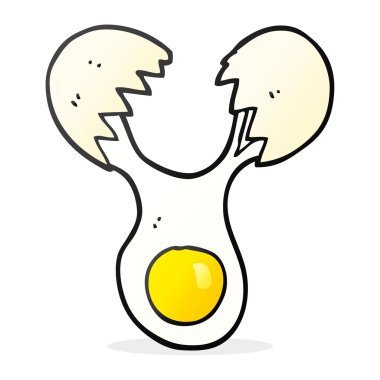 kırık Yumurta karikatür