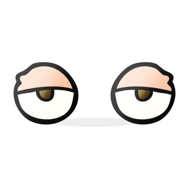 yorgun eyes karikatür