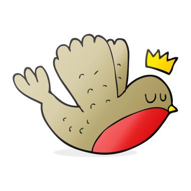 çizgi film, Noel robin crown ile uçuş