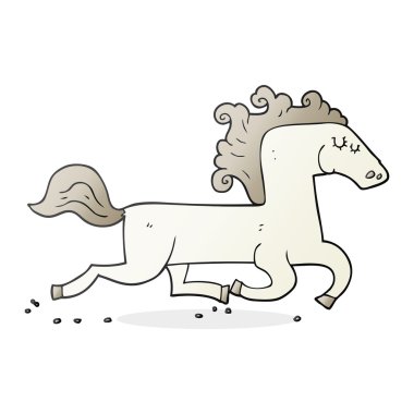 Çizgi film koşu atı