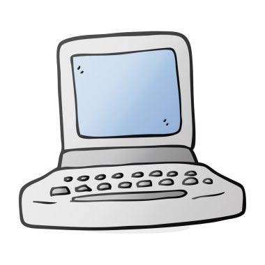 çizgi film eski bilgisayar