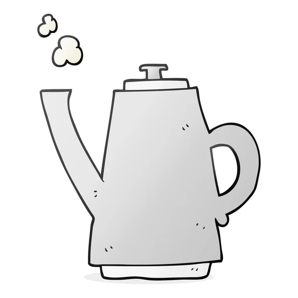 Kreslený kávové konvice — Stockový vektor