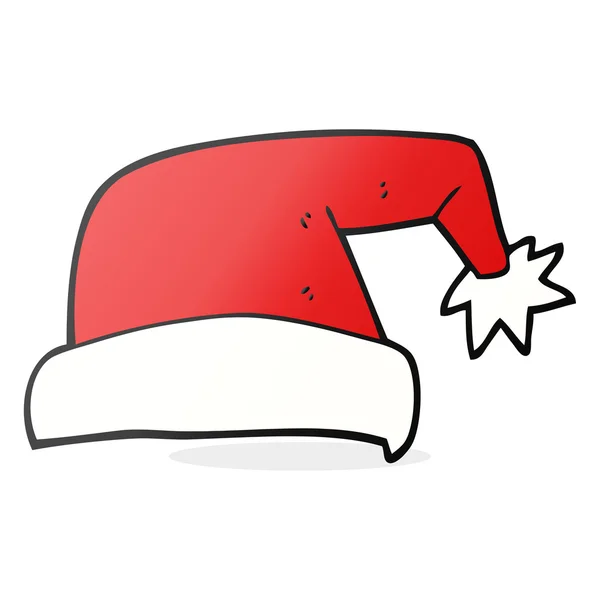 Cartoon christmas hat — Stock Vector