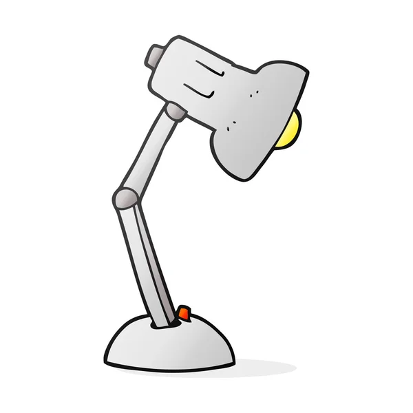 Cartoon bureaulamp — Stockvector