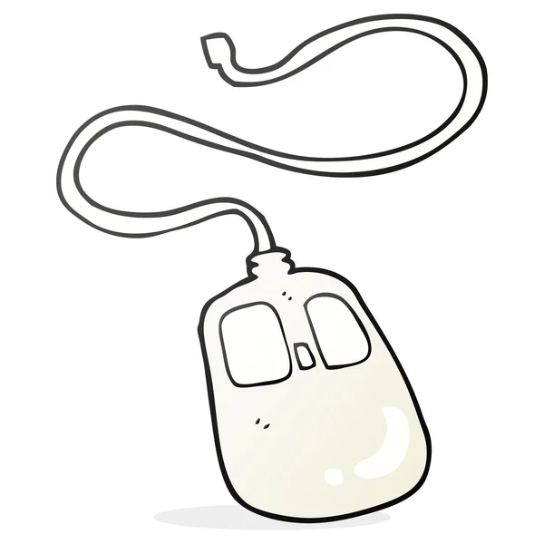 Desenhos animados mouse computador —  Vetores de Stock