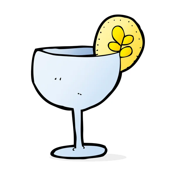 Illustration de dessin animé de cocktail — Image vectorielle