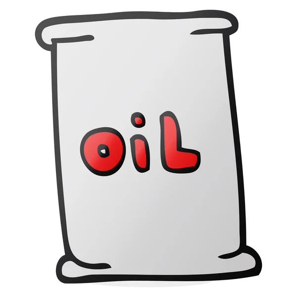 Τύμπανο πετρελαίου κινουμένων σχεδίων — Διανυσματικό Αρχείο