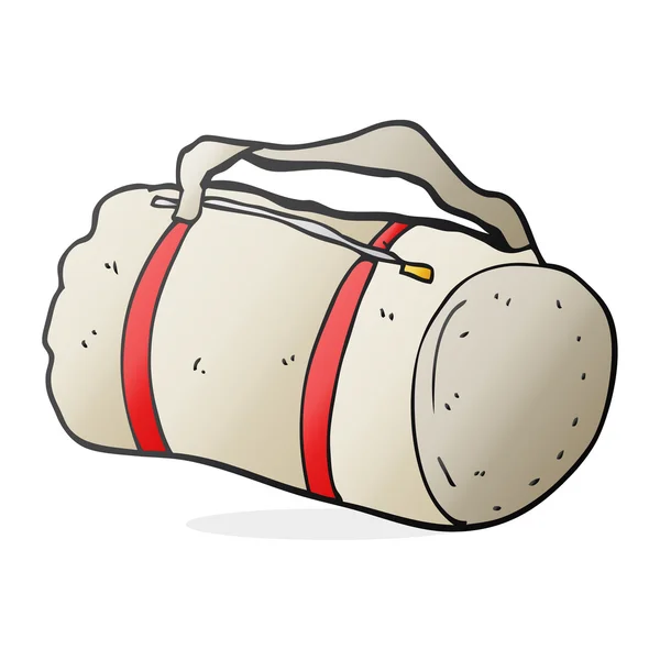 Cartoon sports bag — Stock Vector