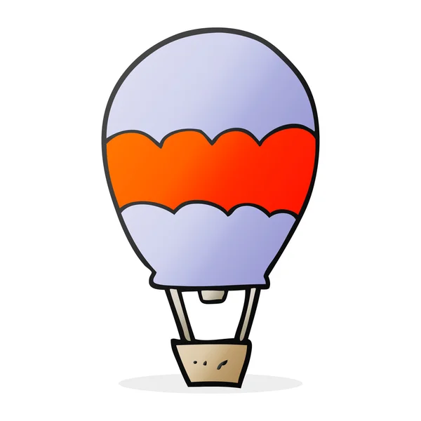 Tecknad varmluftsballong — Stock vektor