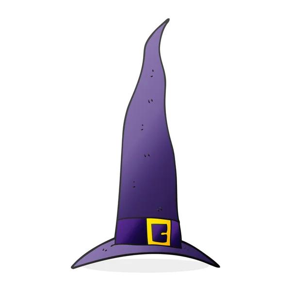 Cartoon witch's hat — Stock vektor