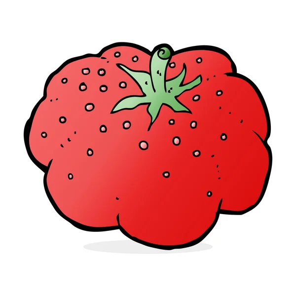 Desenho animado ilustração de tomate —  Vetores de Stock