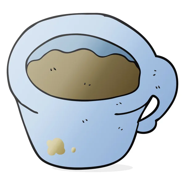 Karikatur-Kaffeebecher — Stockvektor