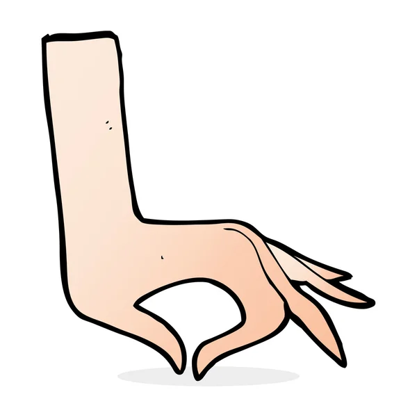 Cartoon-Handsymbol — Stockvektor