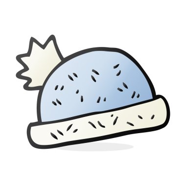 serbest çizilmiş karikatür şapka