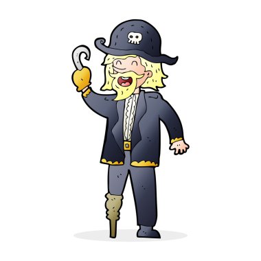 çizgi film korsan Kaptan