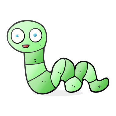 serbest çizilmiş karikatür yılan