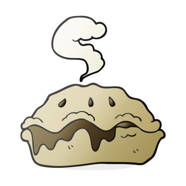 çizgi film sıcak pasta