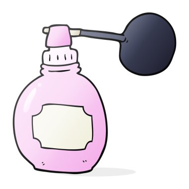 çizgi film parfüm şişesi