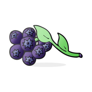 Yaban mersinli karikatür çizimi