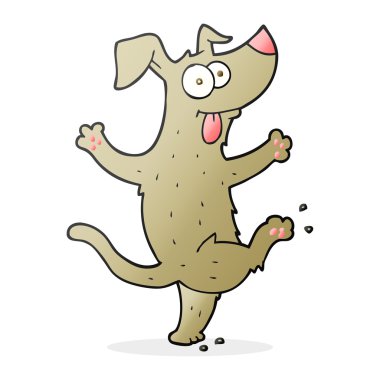 çizgi film dans eden köpek