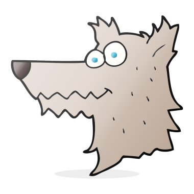 çizgi film kurt kafası