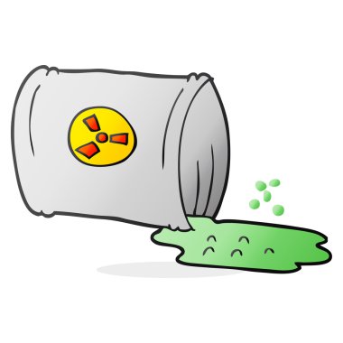 çizgi film nükleer atık