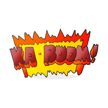 çizgi film çizgi roman patlama